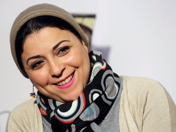 La activista egipcia Israa Abdel Fattah, fundadora del movimiento 6 de abril