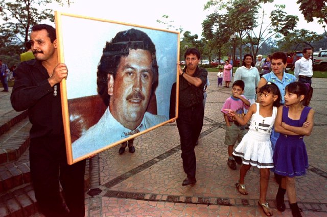 Cuadro de Pablo Escobar
