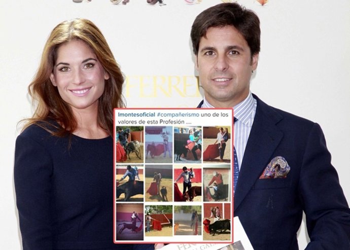 Lourdes Montes toreros y sus hijos fotografía apoyo Francisco Rivera