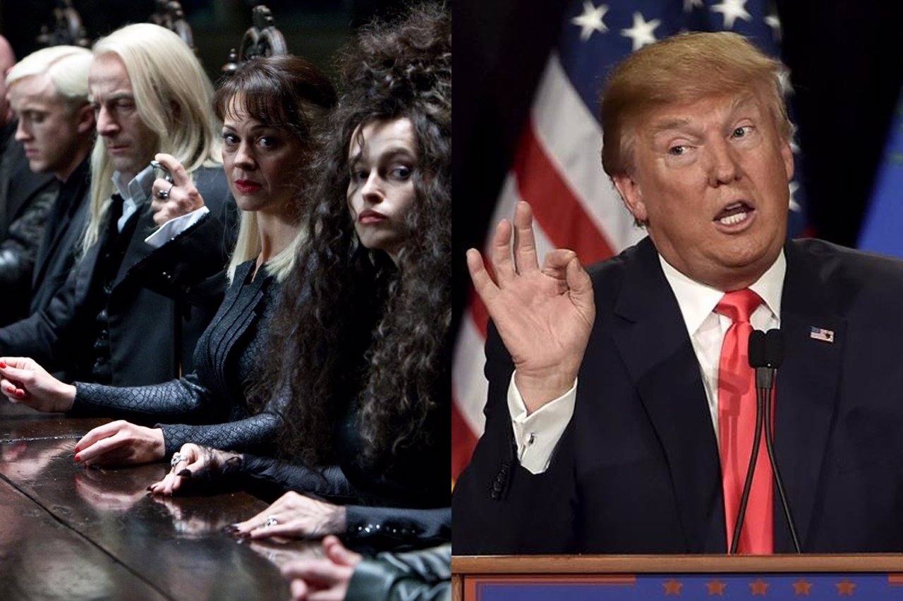 J.K. Rowling compara a Donald Trump con los mortífagos de Harry Potter