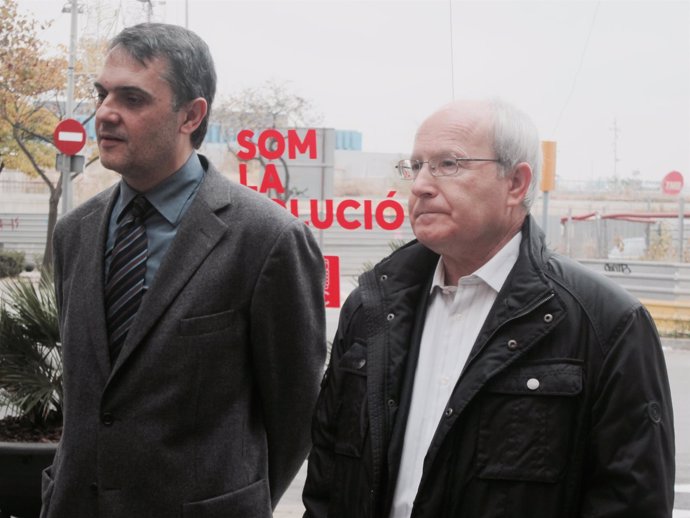 Carles Martí y José Montilla, PSC