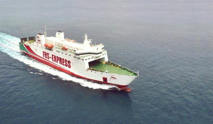 El buque de FRS Kattegat que operará en la línea Motril-Tánger
