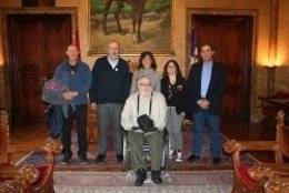 Ensenyat recibe en audiencia a Excursionistas de Mallorca 