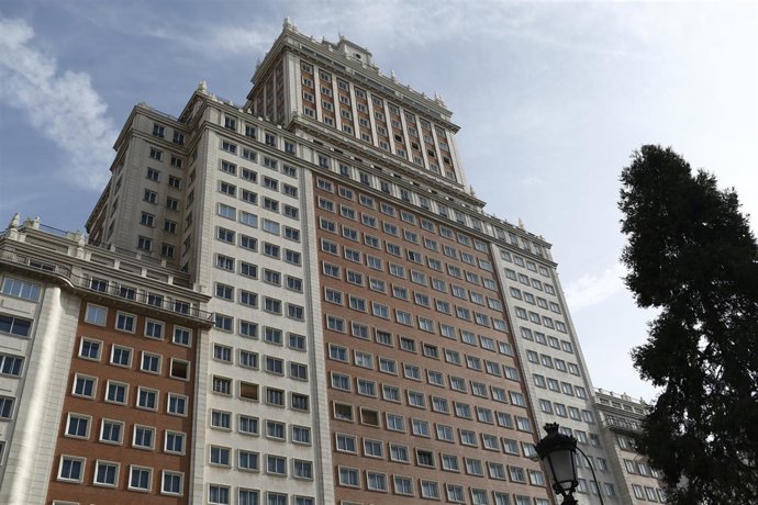 Edificio España de Madrid, plaza España