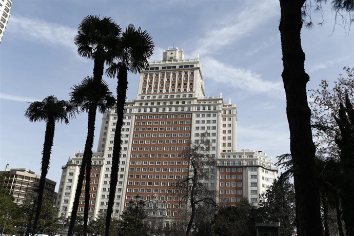 Edificio España de Madrid, plaza España