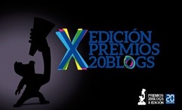 Cartel X edición Premios 20blogs de 20Minutos