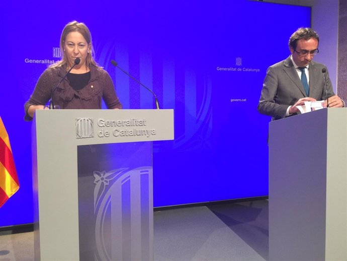 Neus Munté y Josep Rull