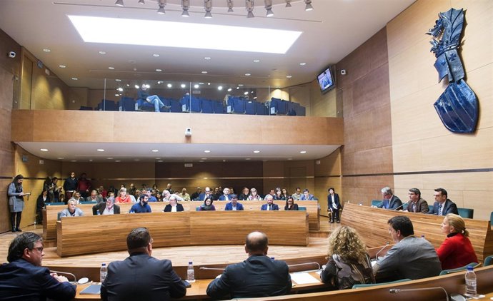 Pleno de la Diputación de Valencia