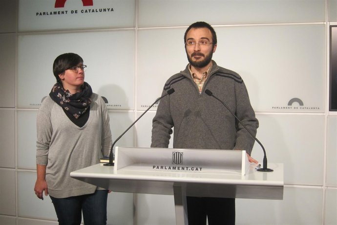 Mireia Boya y Albert Botran (CUP)