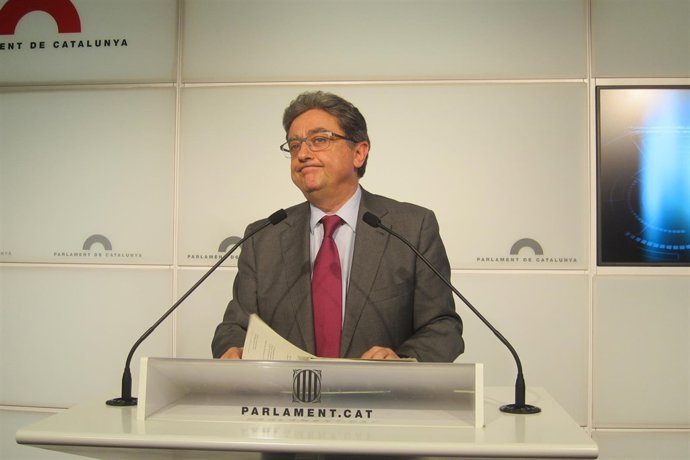 El portavoz del PP en el Parlament, Enric Millo