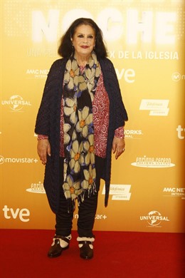 Terele Pávez en la presentación de Mi gran noche