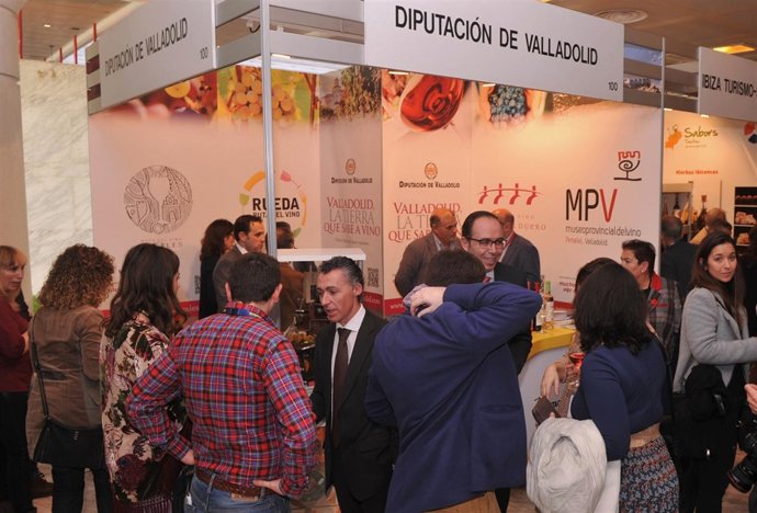 Expositor de la Diputación de Valladolid en Madrid Fusión
