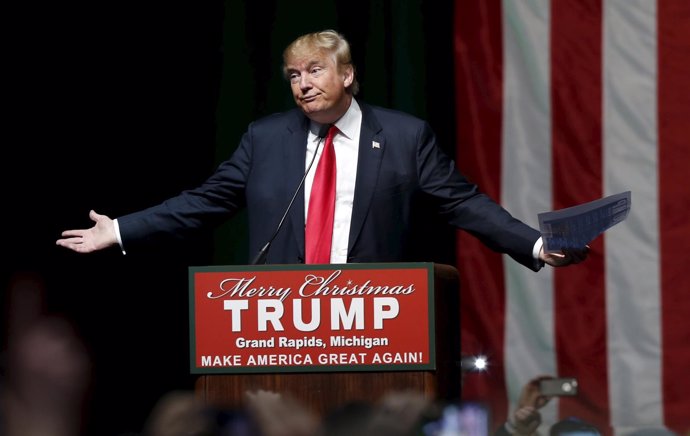 Donald Trump, precandidato en las primarias del Partido Republicano