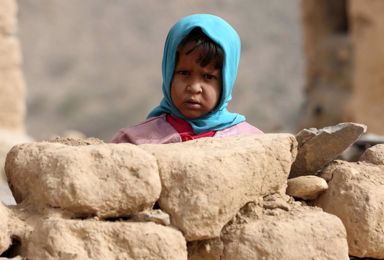 Niña en Yemen