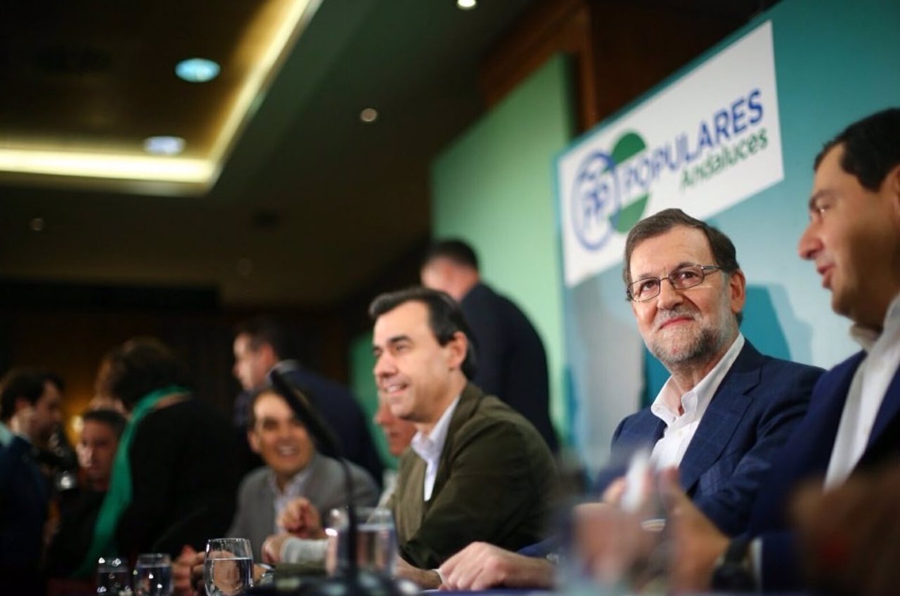 Rajoy en Córdoba, Junta PP