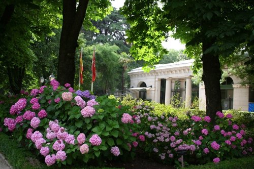 Entrada del Real Jardín Botánico de Madrid