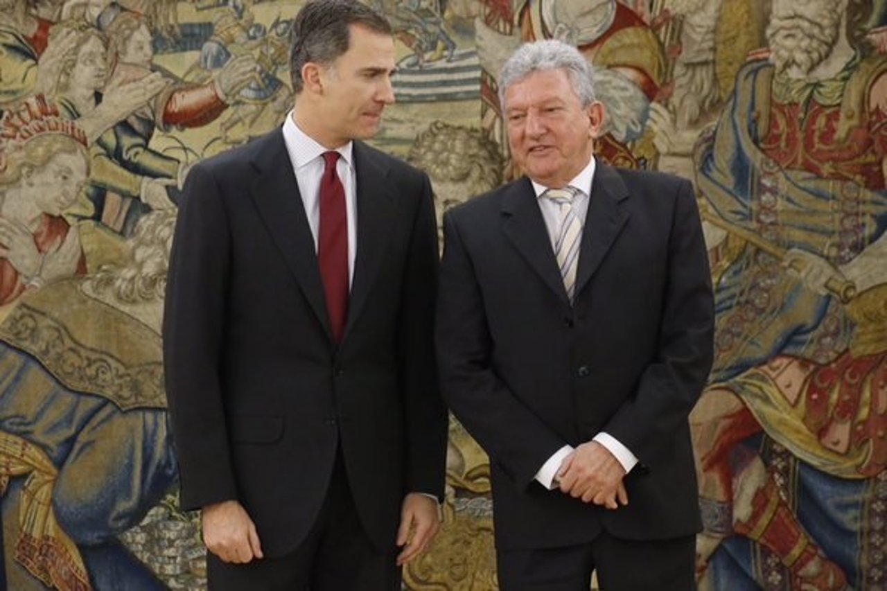 Audiencia del Rey a Pedro Quevedo Iturbe, de Nueva Canarias (NCa) 