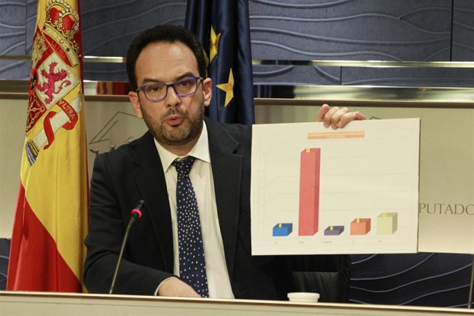  Antonio Hernando Tras La Primera Reunión De La Junta De Portavoces