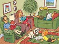 ¿Puedes encontrar las 6 palabras ocultas en estas imágenes?