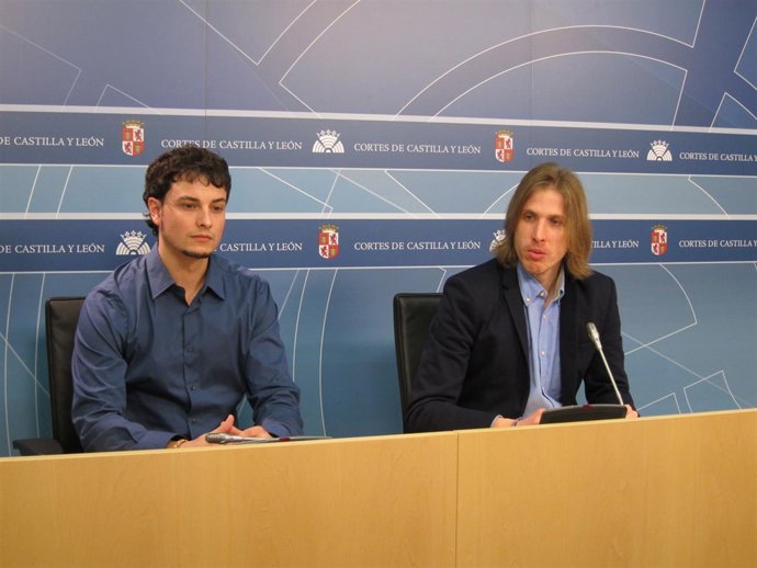 Los procuradores Félix Díez y Pablo Fernández