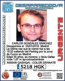 Cartel del desaparecido