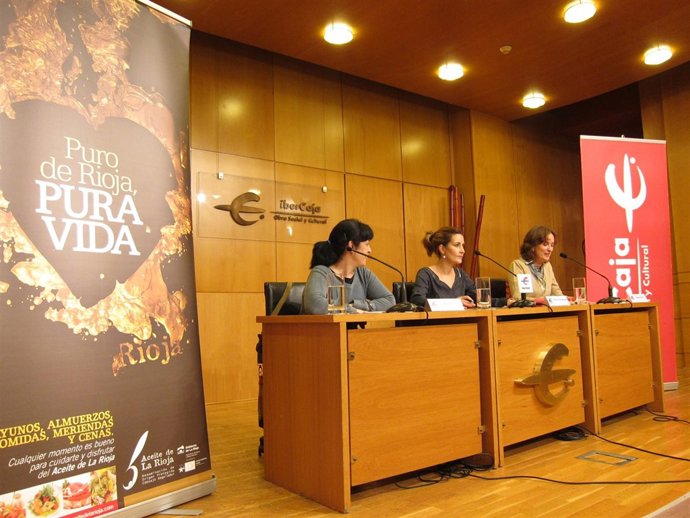 Presentación Escuela de Cocina con aceite riojano