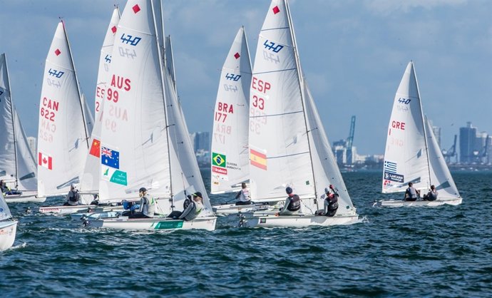 Marina Gallego y Fátima Reyes en la Copa del Mundo de Miami