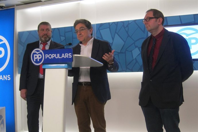 Sixto Cadenas, Enric Millo y Rafael Arenas