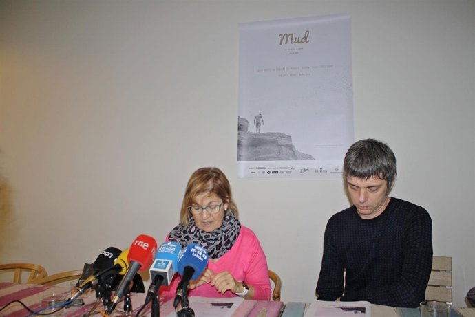 La concejala de cultura de Lleida, M.Parra y el dtor del MUD, A.Gorgues