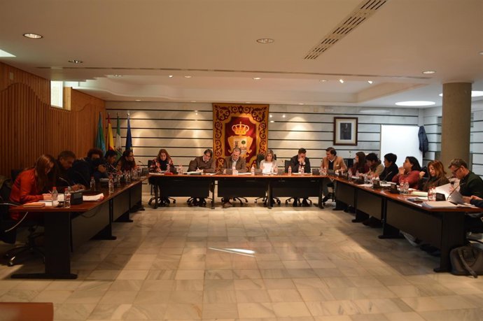 Pleno del Ayuntamiento de Punta Umbría (Huelva). 