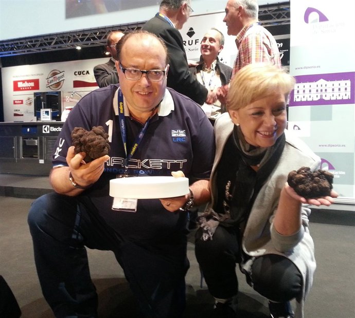 Andrea Tumbarello y Susi Díaz, en Madrid Fusión.