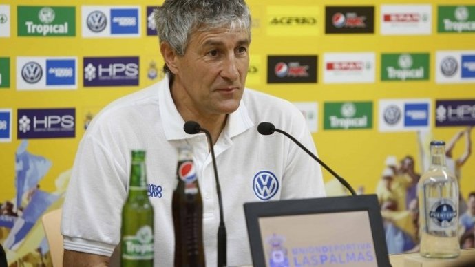 Quique Setién Las Palmas