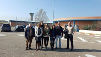 La delegada de Educación visita el centro penitenciario de Córdoba