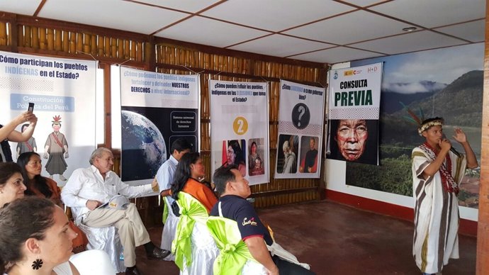 XXIII Misión de asistencia técnica para formar jóvenes Asháninkas y autoridades