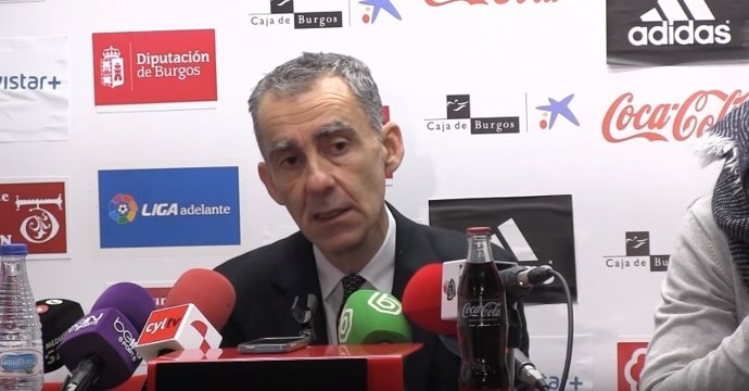 Carlos Terrazas, entrenador del CD MIrandés