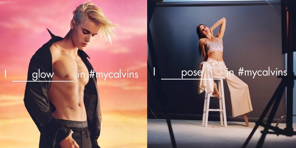 Justin Bieber y Kendall Jenner nos seducen para Calvin Klein