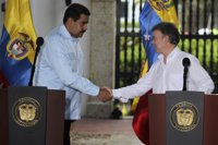 Santos y Maduro se reúnen para abordar "temas de interés común"
