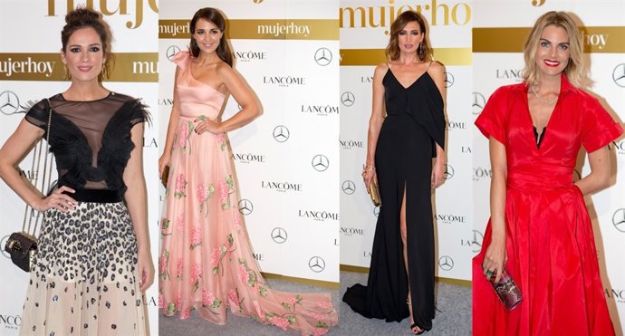 Paula Echevarría deslujmbra en los Premios Mujer Hoy 2016