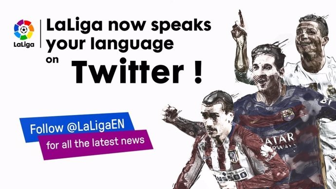 LaLiga abre una cuenta de Twitter en inglés
