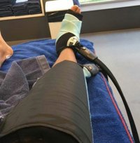 Neymar se recupera del pisotón