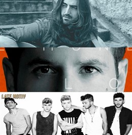 Pablo López, Ándrés Suárez y Aurin