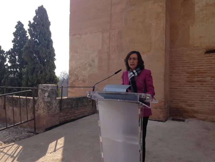 Consejera de Cultura, Rosa Aguilar