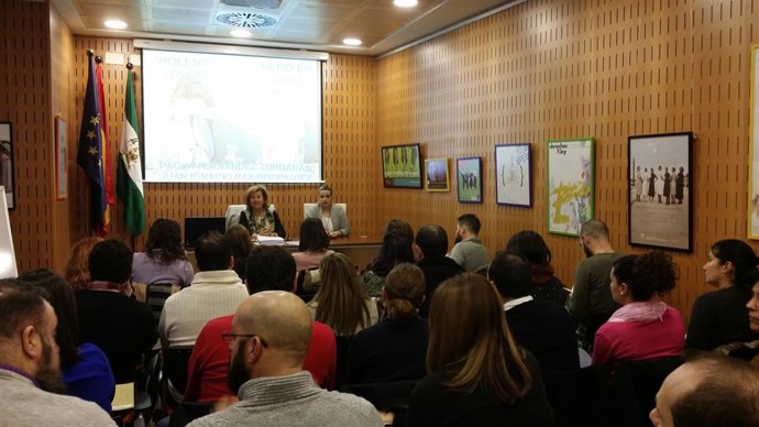 Taller para profesionales sobre atención a víctimas adolescentes de maltrato.
