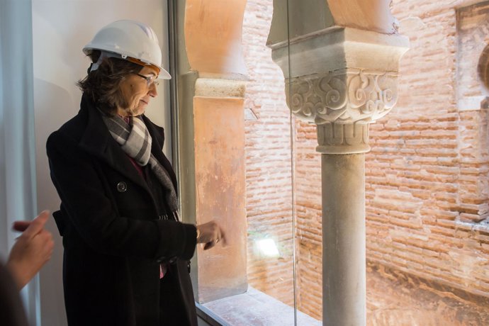 Consejera de Cultura, Rosa Aguilar, en la Torre de la Justicia