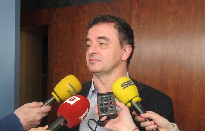 El líder de ERC en el Ayuntamiento de Barcelona, Alfred Bosch