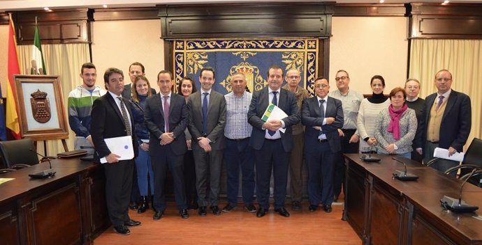 Acuerdo entre Caja Rural del Sur y el Ayuntamiento de Pedrera (Sevilla)
