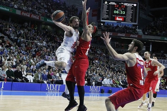 Sergi Llull ante Olympiacos
