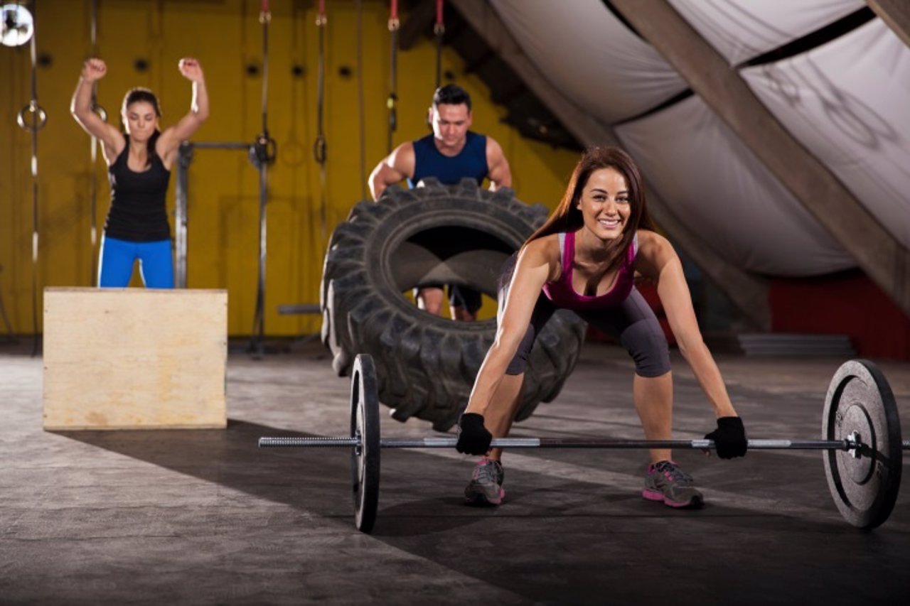 Crossfit, ejercicio, gimnasio