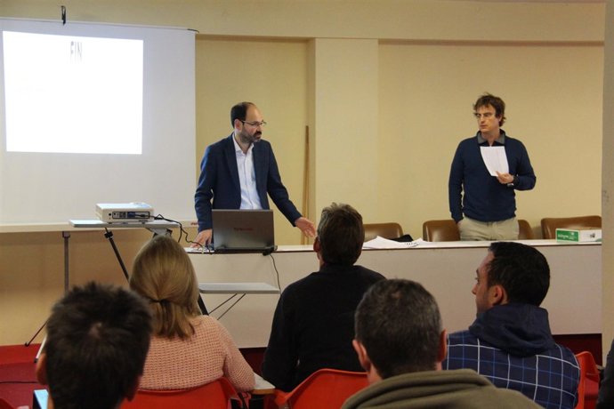 El concejal en la clausura del curso de formación