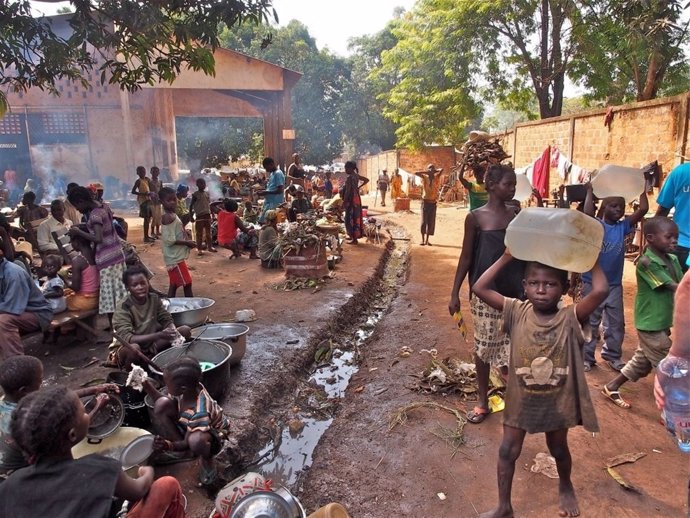 Desplazados en República Centroafricana